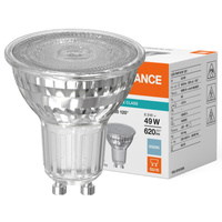 LED žiarovka GU10 PAR16 6,9W = 49W 620lm 6500K studená biela 120° Ledvance