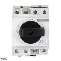 Hlavný odpojovač PV 4-pólový 1200V IP20 32A Schelinger