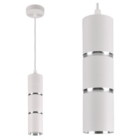 Stropné závesné svietidlo GU10 White Silver BAMBOO Sanico Goldlux