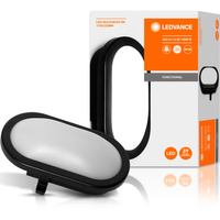 Vonkajšie priemyselné nástenné svietidlo LED 6W 420lm 4000K IP54 čierneprepážkou Ledvance Emergency Module