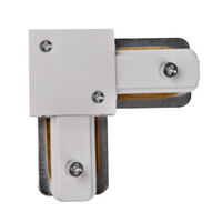 Uhlová prípojka pre 1-fázovú zbernicu biela Sanico Goldlux