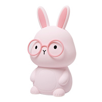 Sanico Goldlux LED Rabbit 1W 3000K RGBW Pink Stmievateľná dekoratívna lampa Flora