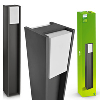 Záhradná vonkajšia lampa PIPE 80cm E27 IP44 Bridge Philips