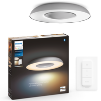 Plafond LED stropné svietidlo na povrchovú montáž 22,5W 2500lm IP20 White Ambiance TW Aluminium 39cm Smart SMART Zigbee Bluetooth Still Philips HUE