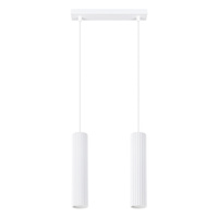 Závesné stropné svietidlo Tuba Spot 2x GU10 White Carbon Deep Space SL.1536 Sollux