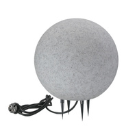 Záhradná guľa E27 Grey IP65 Argento Sanico Goldlux