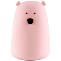 Dekoratívna lampa 0,8 W 3000K RGBW ružová Stmievateľná medvedík TAP TAP Sanico Goldlux