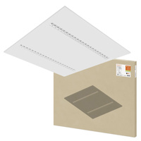 LED panel Kancelárske svietidlo Stropné svietidlo 33W 4000lm 4000K, neutrálna biela stmievateľné biele 62x62cm UGR16 IndiviLED Ledvance