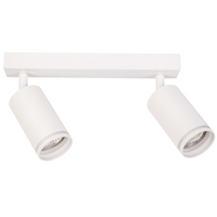 Nástenné a stropné bodové svietidlo 2x GU10 White PARIS Sanico Goldlux