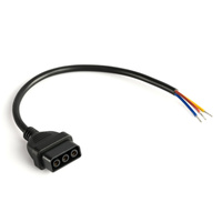 Napájacia zástrčka 30cm 230V čierna VL-BNL02-F01B VIDEX