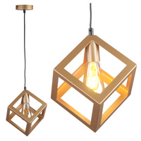 Stropné závesné svietidlo Dekoratívny prívesok E27 Zlatá Švédsko Sanico Goldlux