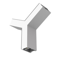 Konektor lineárneho svietidla 10,2 W 1350 lm CCT tvaru Y Sivá kancelária Lineárne svietidlo Ledvance