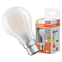 LED žiarovka A60 B22d 7,5W = 75W 1055lm 2700K teplá biela 300° Dimmable Retrofit Filament CLASSIC Osram