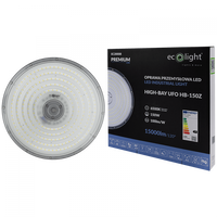 HIGHBAY 150W 15000lm 6500K studené IP65 PREMIUM Ecolight LED závesné svietidlo