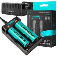 Univerzálna nabíjačka batérií VCH-L201 VIDEX