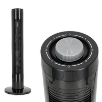 Stĺpcový ventilátor rúrkový cirkulačný ventilátor čierny 45W Venlo 2 Windstar Kobi