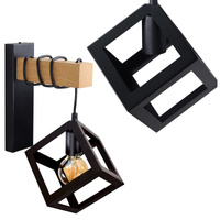 Nástenné svietidlo Povrchová montáž E27 Béžová Čierna Švédsko Sanico Goldlux