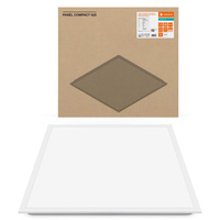 LED panelové kancelárske svietidlo stropné svetlo 33W 3630lm 4000K, neutrálna biela povrchovo namontované biele 62x62cm UGR19 kompaktné Ledvance