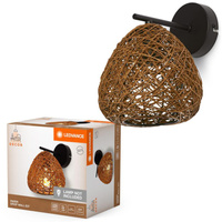 Dekoratívne nástenné svietidlo Povrchová nástenná lampa E27 Béžová Dekor Ledvance