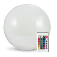 Solárna lampa biela IP65 so súmrakovým senzorom Sanico Sphere Goldlux