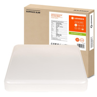 LED panelové stropné svetlo 35W 3680lm 4000lm neutrálna biela povrch namontovaný biely 35x35cm povrch Ledvance