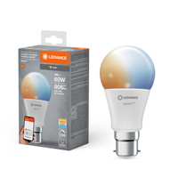 LED žiarovka B22 9W = 60W 806lm CCT Stmievateľná SMART+ WiFi Classic Ledvance