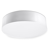 Stropné svietidlo Plafond 3x E27 Round White Minimalist Arena Sollux