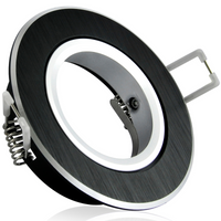 Spot GU10 Black EAST OPAL Sanico Goldlux svietidlo na zapustenie