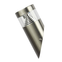 Vonkajšie záhradné svietidlo LED fasádne nástenné svietidlo 7W 560lm 4000K IP54 Silver Modern Lisbon Rabalux