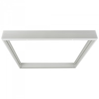 Rámček na povrchovú montáž pre LED panely 60x60 PVC 65mm White Ecolight