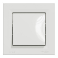 Jednopólový spínač pod omietku s rámom IP44 SCHNEIDER ASFORA