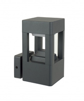 Vonkajšia záhradná lampa na fasádu KINKIET Fan Square FKW-K100 GX53 Su-Ma