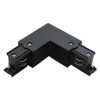 Spínač osvetľovacej prípojnice 3-fázový typ L čierny Masterled