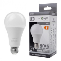 LED žiarovka A60 E27 20W 1800lm 4000K neutrálna biela Ecolight