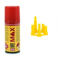 Plynová kartuša do zapaľovačov Univerzálna plynová kartuša 100 ml