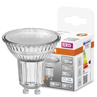 LED žiarovka PAR16 reflektor GU10 4,3W = 50W 350lm 6500K studená biela 36° STAR Osram