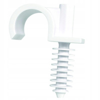 Montážny háčik Single RING-28 White 50ks ECOLIGHT