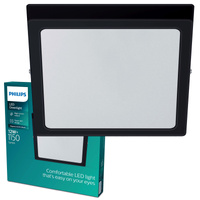 Stropné svietidlo LED 12W 1150lm 2700K Black Magneos Philips