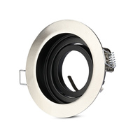 Závesné svietidlo GU10 Round Satin nickel VT-781 V-TAC