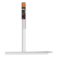 Lineárne pásové svetlo 8W 900lm 4000K, neutrálna bielaprepínačom Biela lišta Ledvance