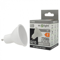 LED žiarovka GU10 8W 720lm 4000K neutrálna biela Ecolight