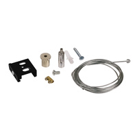 Závesná súprava pre 3-okruhové prípojnice Black Kobi