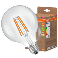 LED žiarovka G95 Sphere E27 5W = 75W 1055lm 2700K teplá biela 330° Filament CLASSIC ENERGY EFFICIENCY Osram