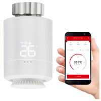 Termostatická hlavica Smart Wifi Tuya Zigbee Sanico Goldlux