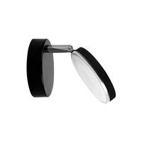 Nástenné svietidlo Reflektor LED GOLDLUX (Polux) CAPRI 5W BLACK 3000K