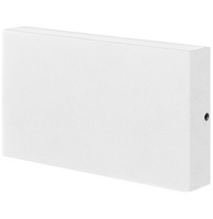 Nástenné nástenné svietidlo Svietidlo na povrchovú montáž 5,5W 450lm 4000K, neutrálna biela 110° biela IP44 Chicago Sanico Goldlux