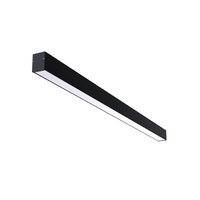 LED stropné lineárne svietidlo 31W 3490lm 3000K, teplá biela Black 120cm CL OFFICE LED PRO 10208 Nowodvorski