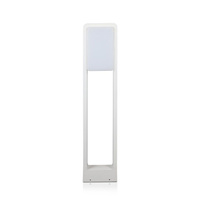 Záhradná stĺpiková lampa 10W 4000K IP65 biela Samsung Chip VT-33 V-TAC