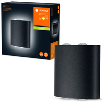 Vonkajšia záhradná lampa LED nástenná lampa 10,5W 550lm 3000K IP44 Endura Ledvance šedá