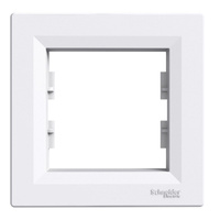 Jednorámový vypínač biely SCHNEIDER ASFORA